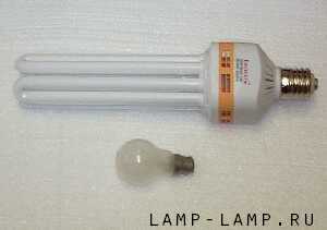 Envirolite 125w Compact Fluorescent Lamp with GES cap