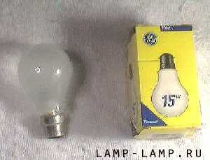GE 240v 15w GLS lamp