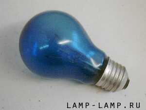 Lampways 240v 60w Daylight Blue lamp
