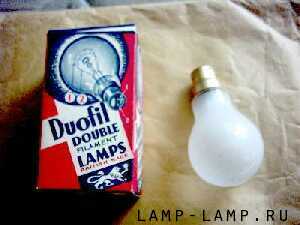 Duofil Double Filament bulb