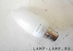 Edison 11 watt Energy Saving Candle Lamp with BC cap