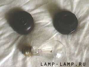 Lamp, Holder and Switch