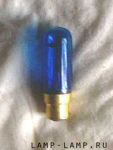 Neon Crucifix Lamp Blue