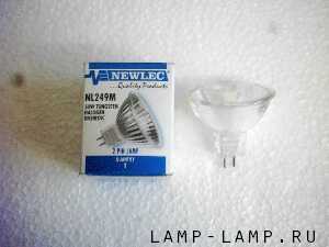 Newlec (Newey & Eyre) NL249M 12 volt 50 watt MR16 Dichroic Tungsten Halogen Lamp