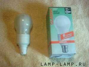 Osram 15w Compact Fluorescent Lamp with BC cap