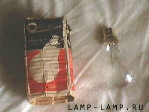Osram GEC 230v 200w Carbon Filament Lamp 1950s