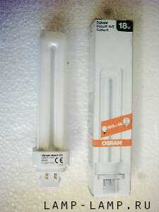 Osram Dulux D/E G24q-2b 18 watt 4 pin CFL Lamp