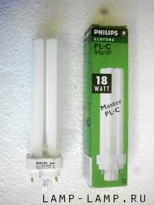 Philips Ecotone PL-C840/4P 4pin 18 watt CFL Lamp