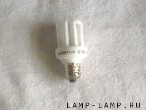 Powerplus mini 11w CFL Lamp with ES cap