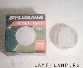 Sylvania 7w Microlynx Lamp