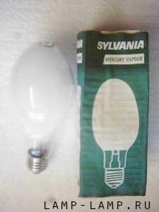 Sylvania 80w HSL-BW (MBF-U) Lamp from Belgium with etch on the top of the bulb
