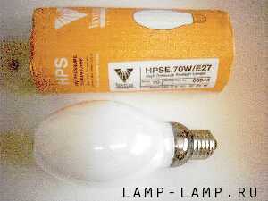 Venture HPSE-70W/E27 70 watt SON-E High Pressure Sodium Lamp