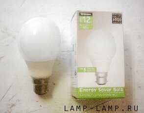 Wickes 12 watt Energy Saving GLS Lamp with BC cap